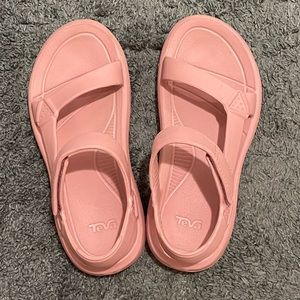 Pink Teva Sandals , womens size 8